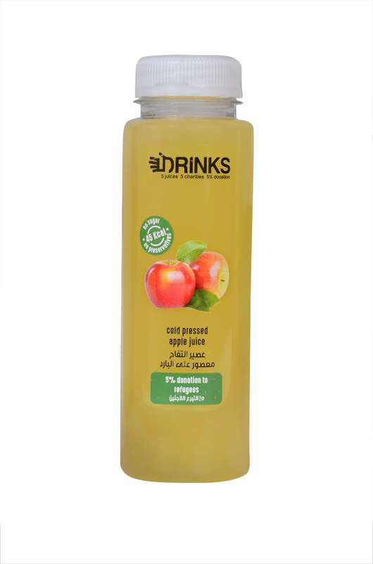 QualityFood Cold Pressed Apple Juice 250ml Piece