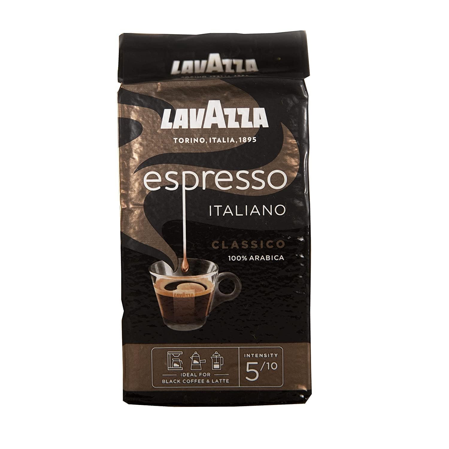 Lavazza Caffe Espresso Ground Coffee, 250g - Pack of 1