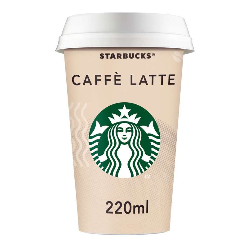 Starbucks Caffe Latte Coffee Drink 220ml