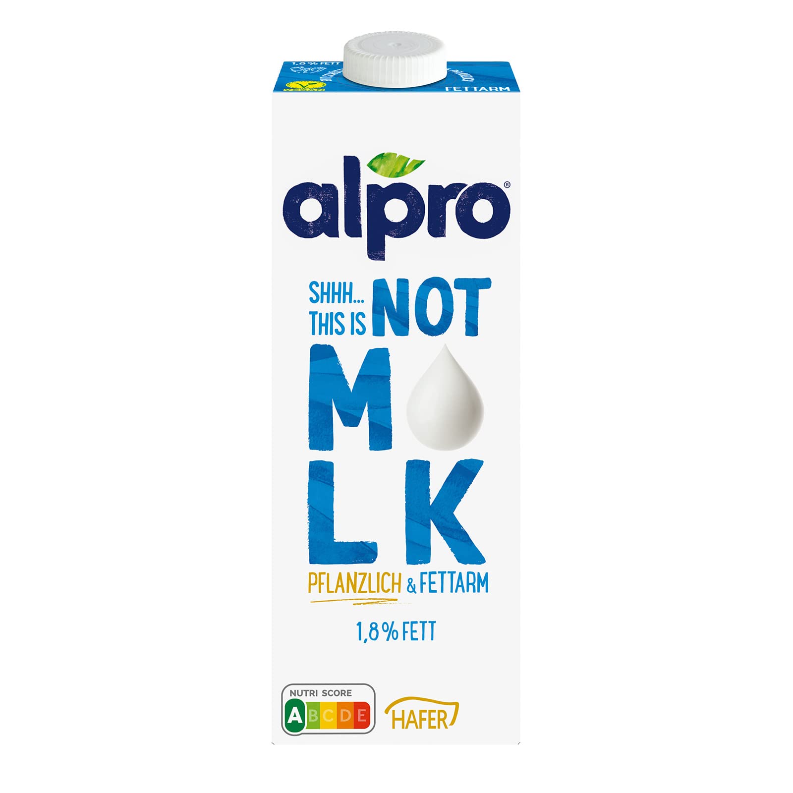 Alpro This Is Not Milk Semi, 100% Plant-Based, Lactose Free, Creamy Taste - 1L