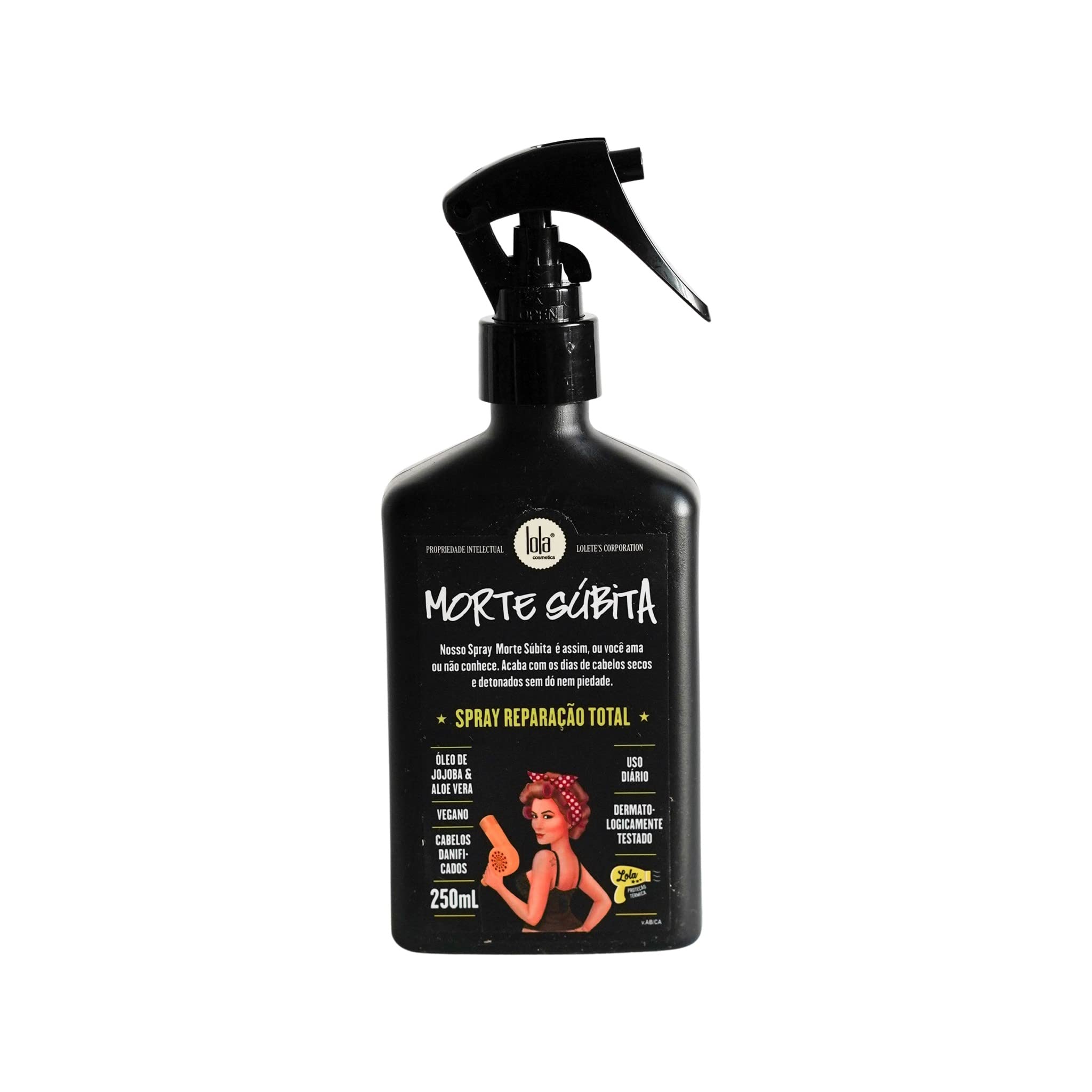 Lola Cosmetics Morte Subita Total Repair Hair Spray, Cream