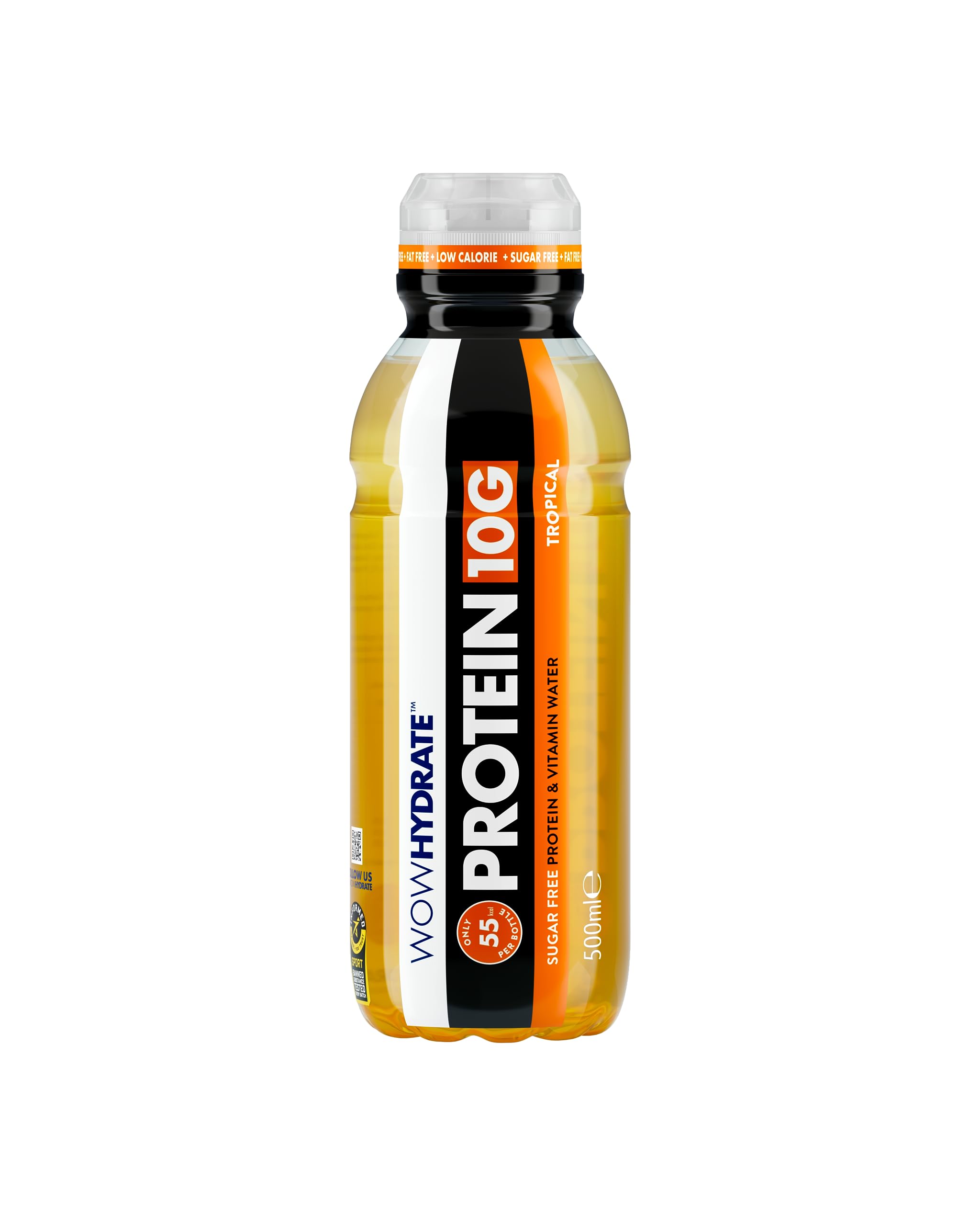 WOW HYDRATE Protein 10 gms Tropical Protein Water