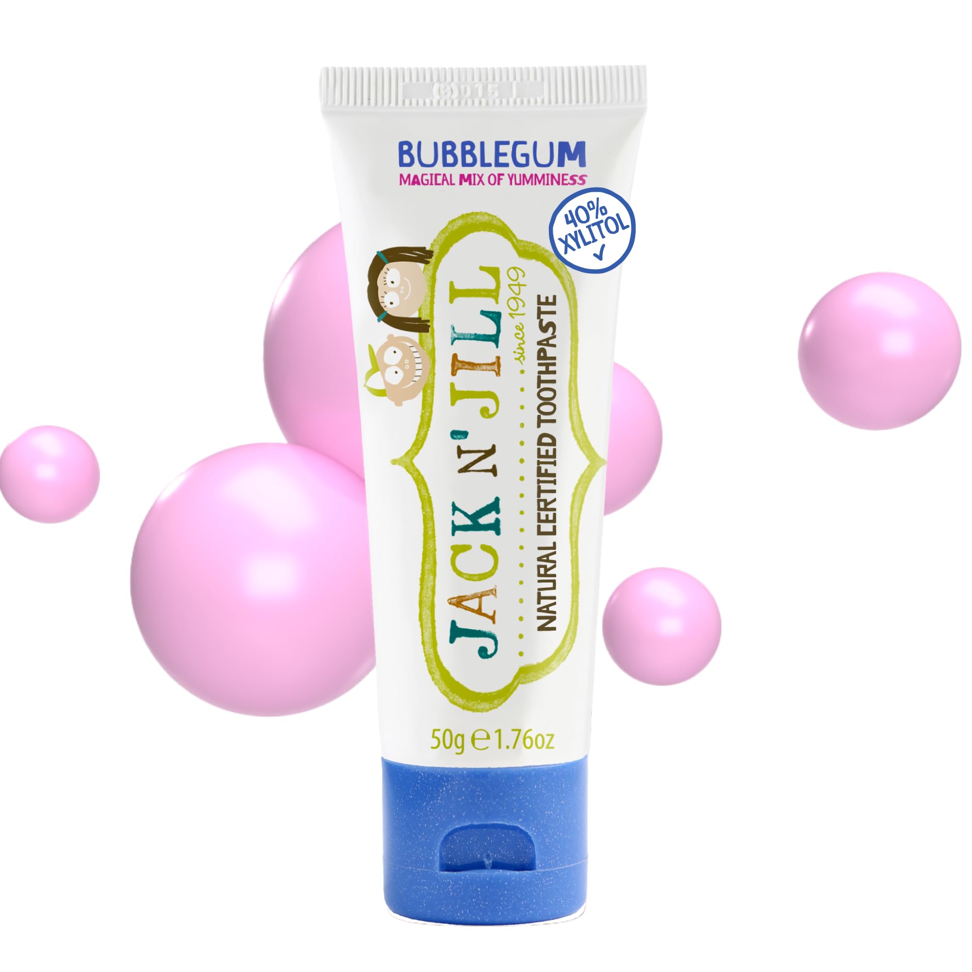Jack N' Jill Toothpaste Bubblegum, 50 Gm.
