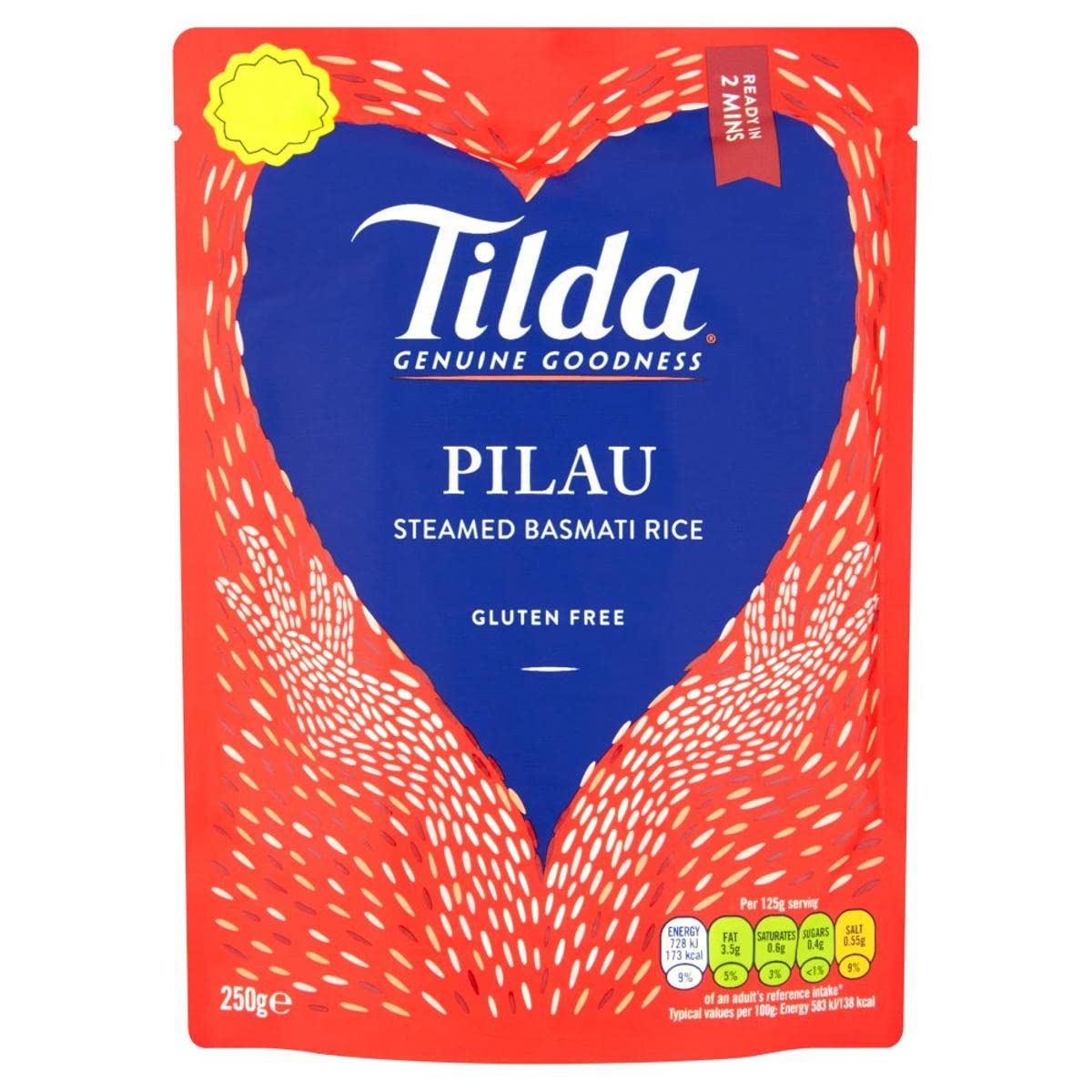 Tilda Pilau Basmati Rice 250g