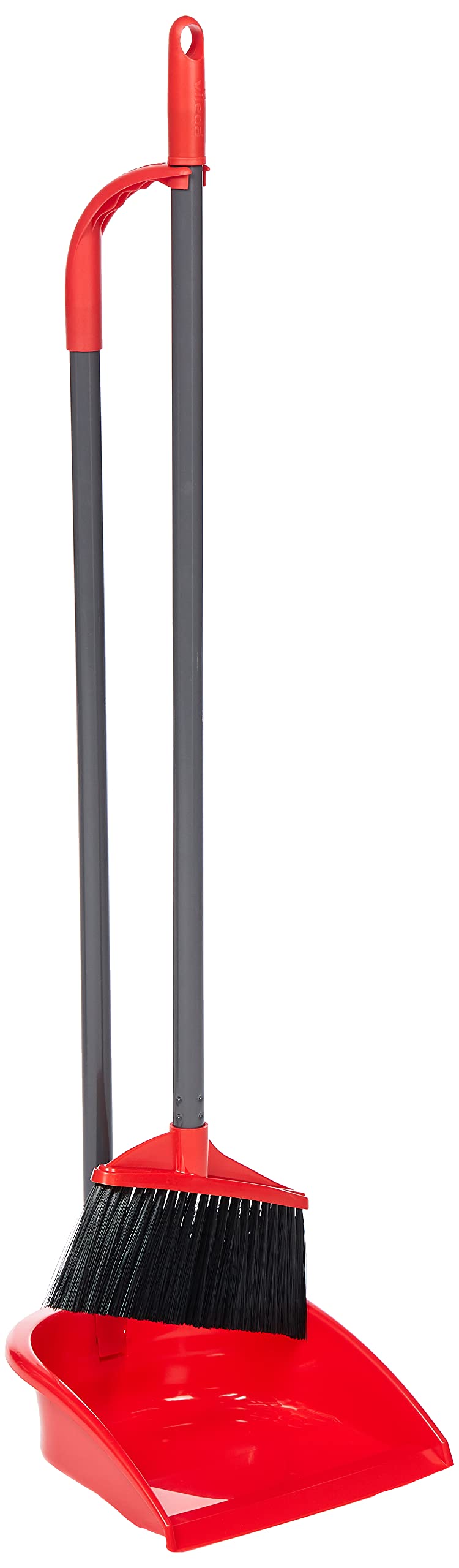 Vileda Long Handle Dust Pan & Broom