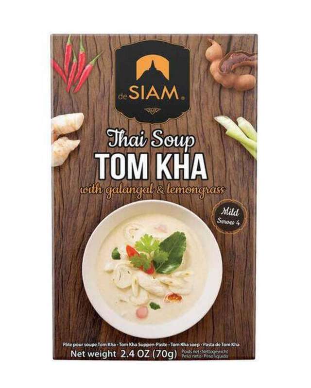 DE SIAM Tom Kha Soup Paste, 70 Gm