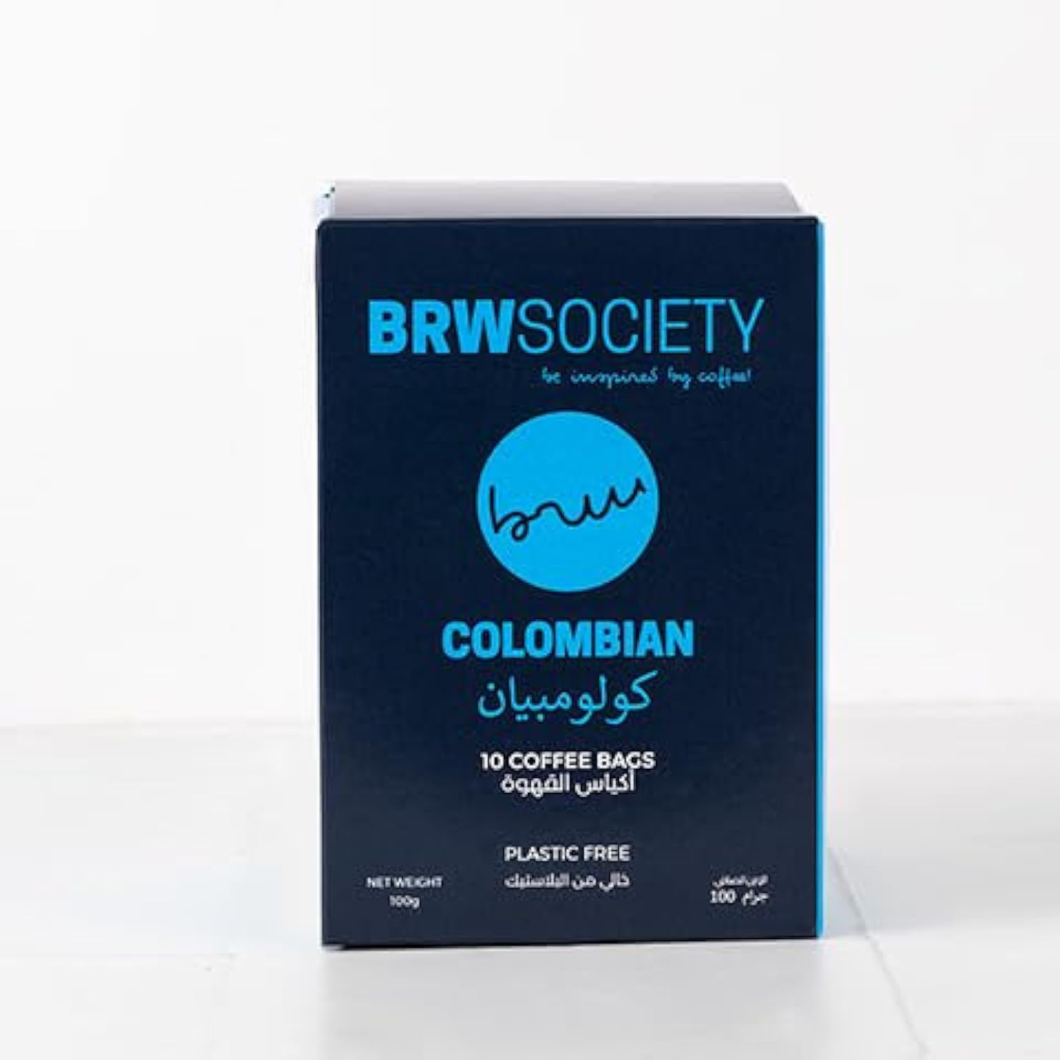 BRW Society Colombian Coffee Bags 100G [10 Coffee Bags]