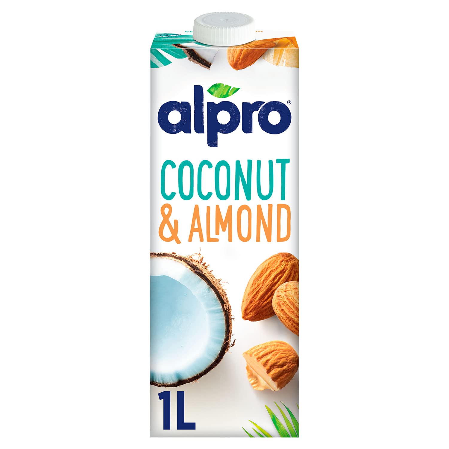 Alpro Coconut Almond Drink, 100% Plant-Based, Lactose & Dairy Free - 1L