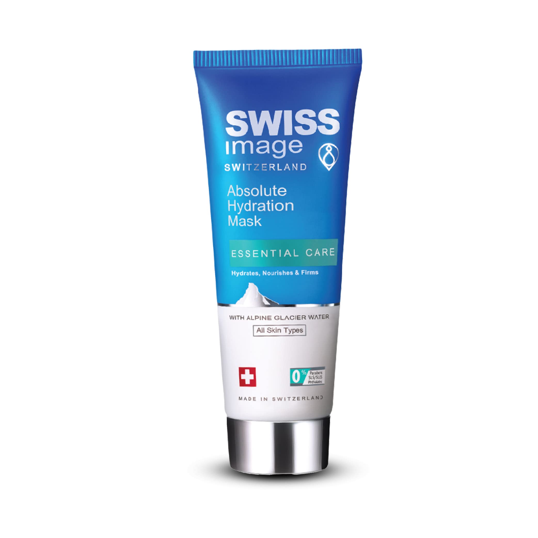 Swiss Image Essential Care Absolute Hydration Mask 75 ml | Hydrates, Nourishes & Firms Skin | Instant, Intense Hydration & Improves complexion | Enriched with Alpine Glacier Water For All Skin Types