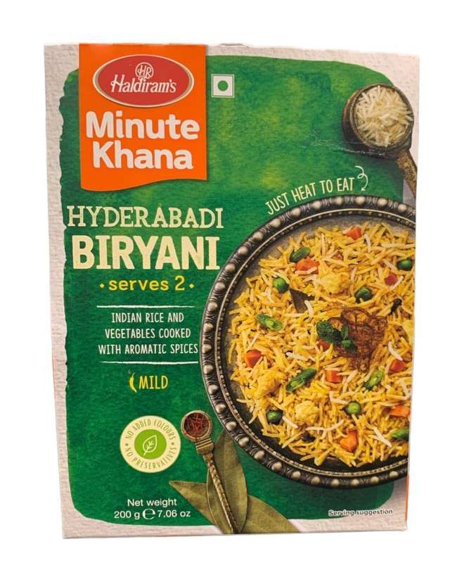 HaldiRAMs Minute Khana M/S 200G-Hyderabadi Biryani