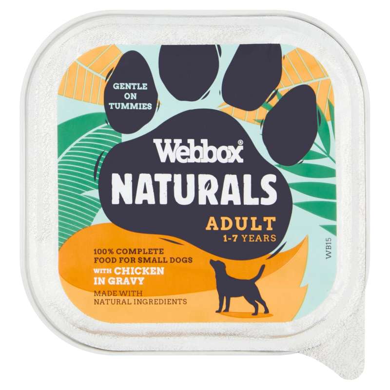 Webbox Natural Dog Chicken in Gravy 150g