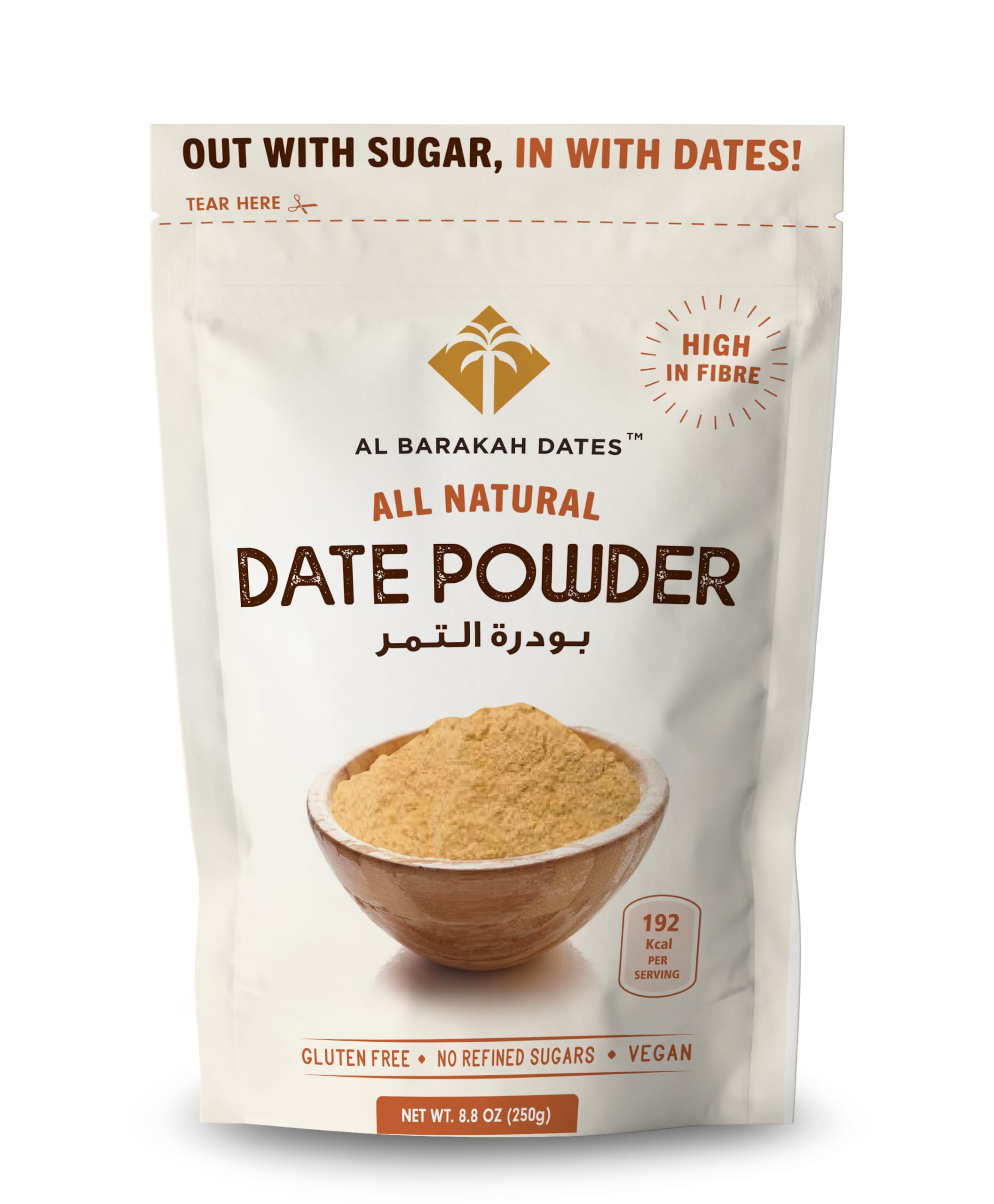 Al Barakah Dates All Natural Date Sugar, 500 gm