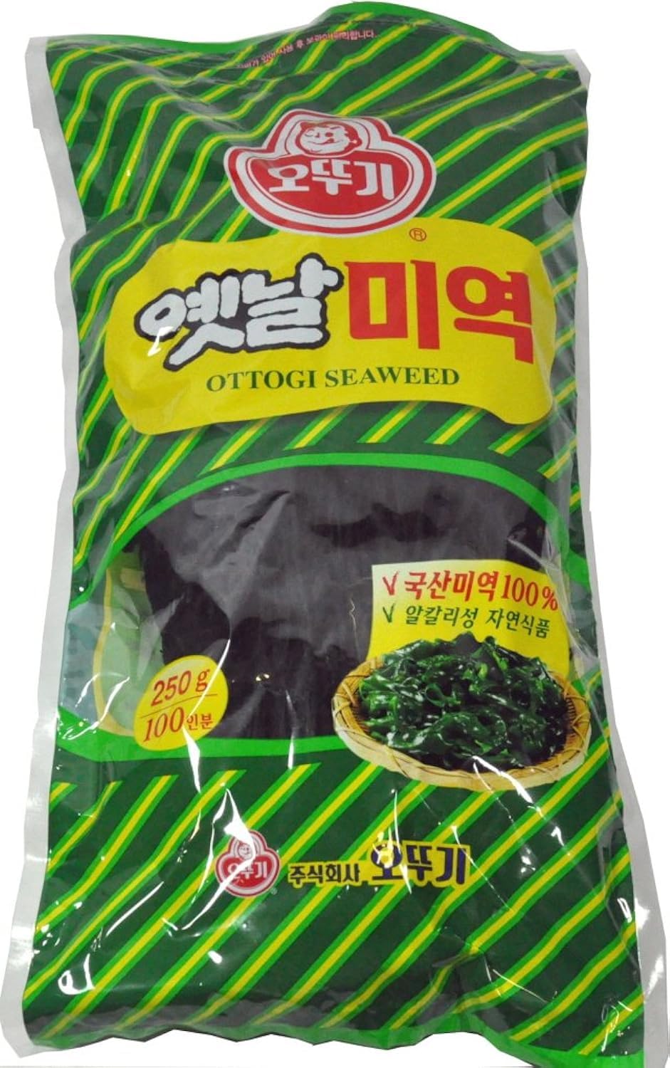 Ottogi Dried Seaweed for Soup 250 g, large