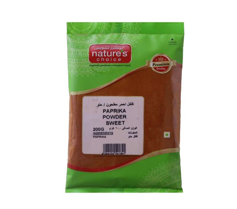 Natures Choice Paprika Powder Sweet, 200 Gm