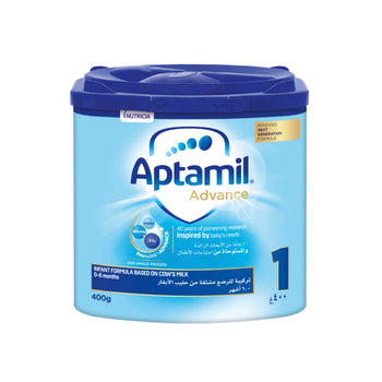 Aptamil Advance 1 Infant Formula From 0-6 Months 400g