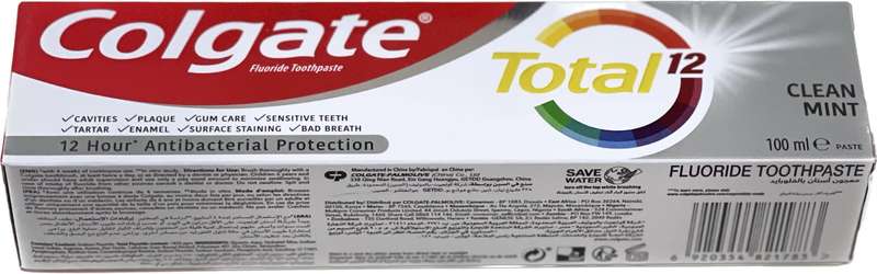 Colgate 100 ml Total Clean Mint Toothpaste