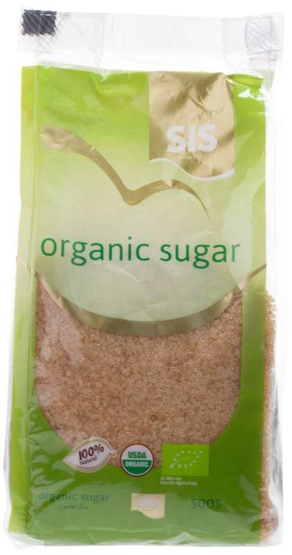 SIS Organic Sugar 500GM, 500 g