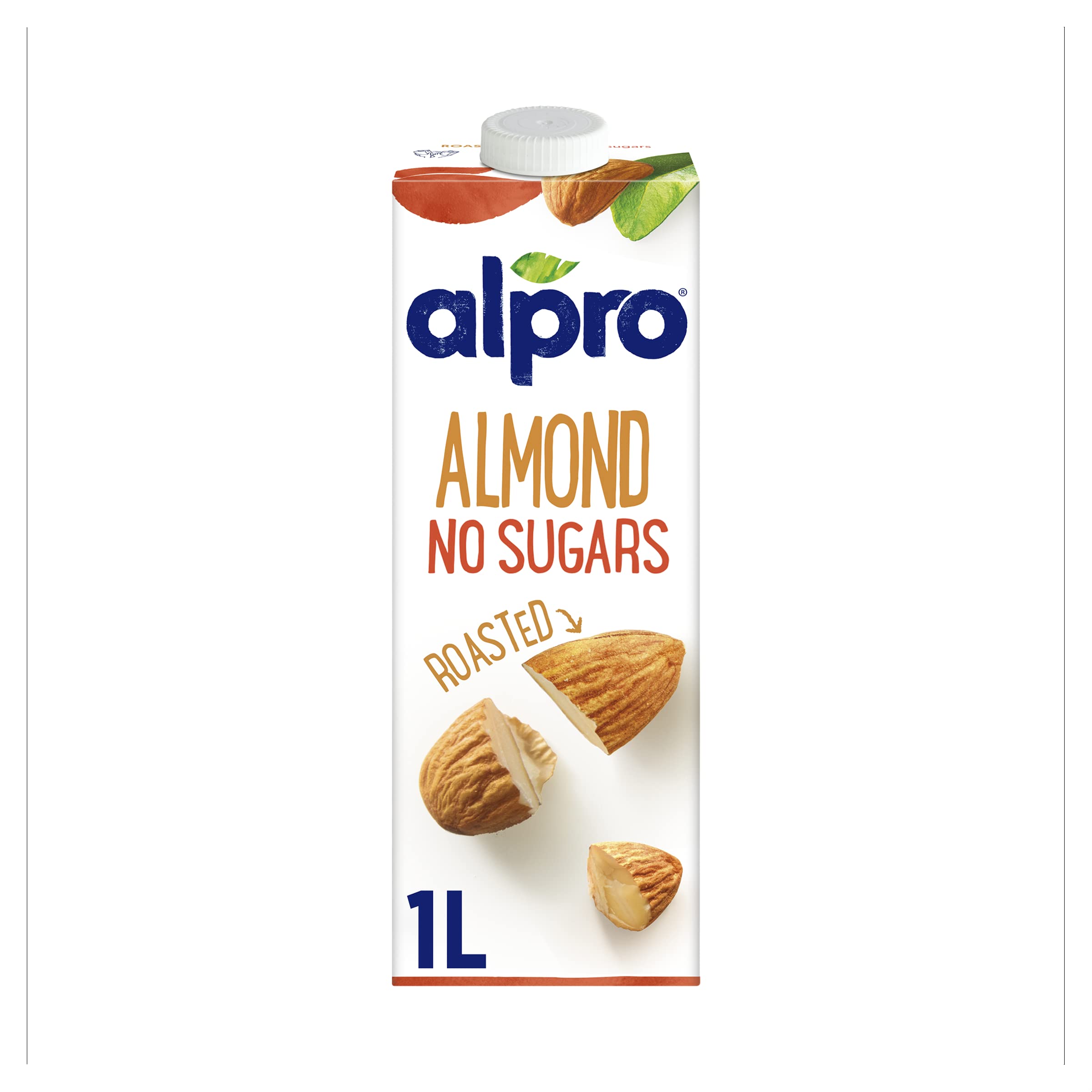 Alpro Almond Unsweetened, 1L