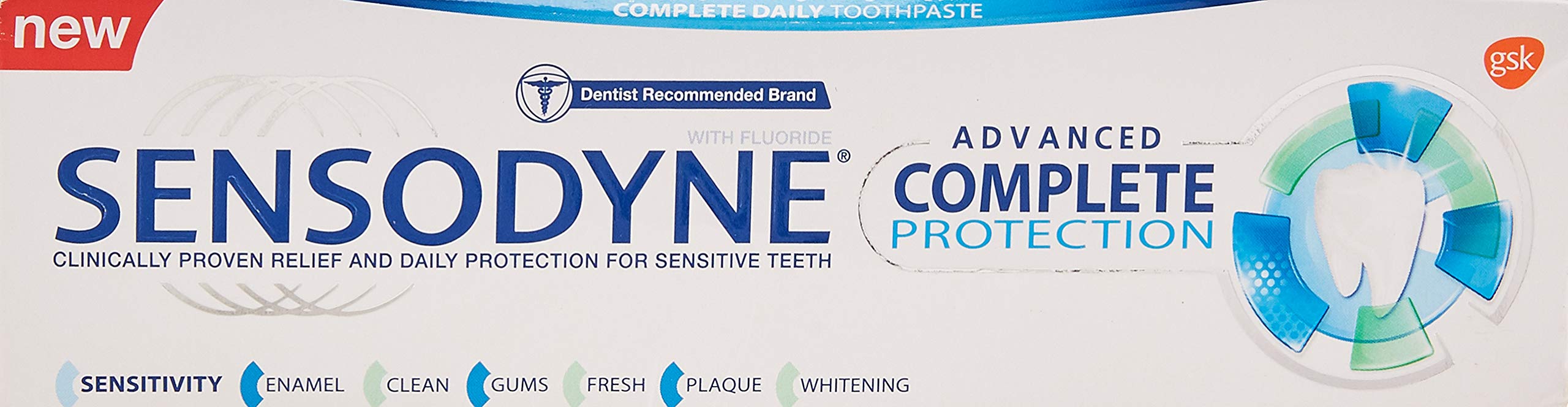 Sensodyne Advanced Complete Protection Toothpaste 75ml