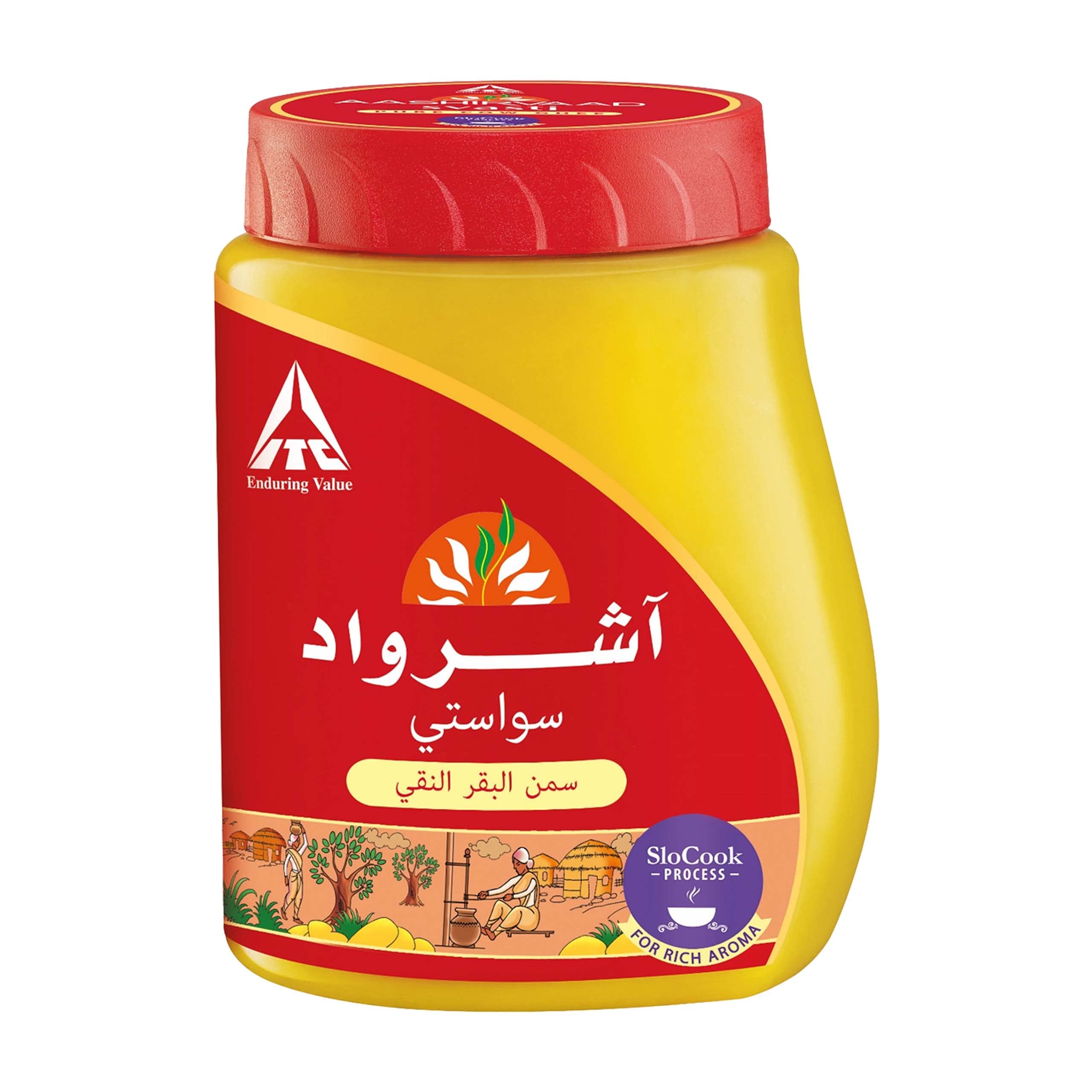 Aashirvaad Svasti Pure Cow Ghee, Desi Ghee with Rich Aroma, PET Pack 200ml