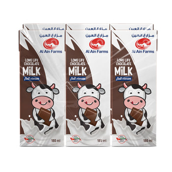 Al Ain Farms UHT Chocolate 180ml x 6