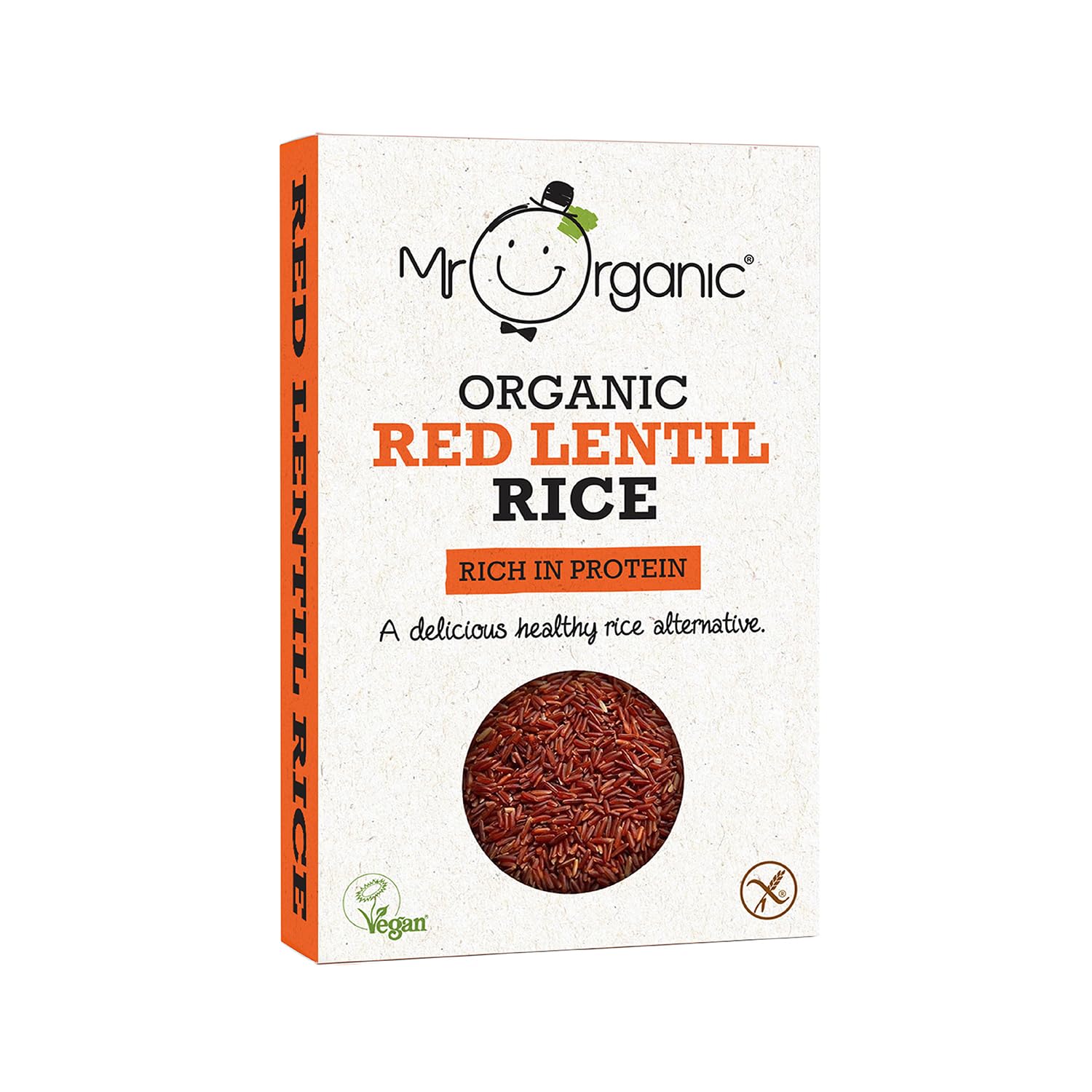 Mr Organic Red Lentil Protein Rice 250g Piece
