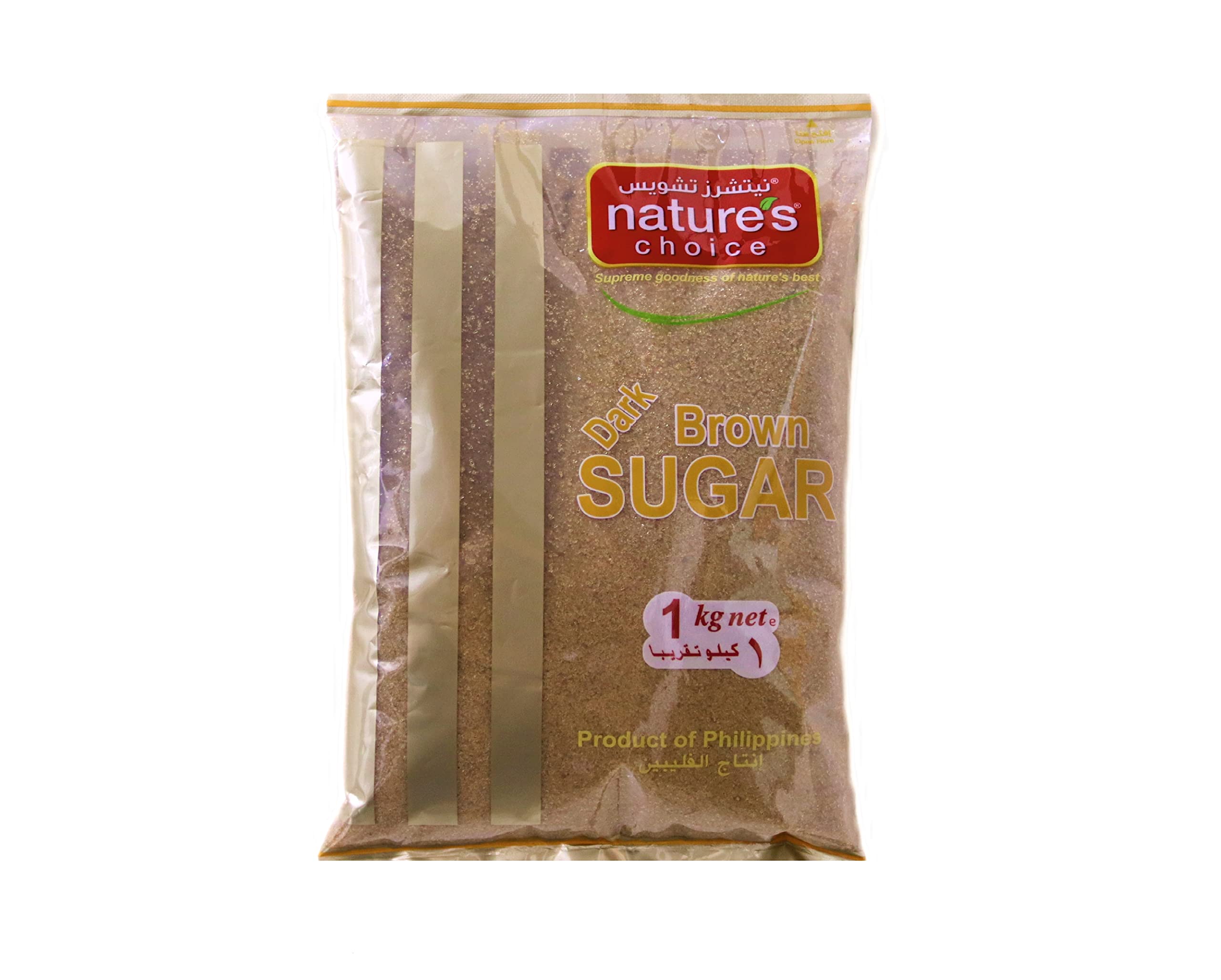 Natures Choice Dark Brown Sugar Raw, 1 Kg