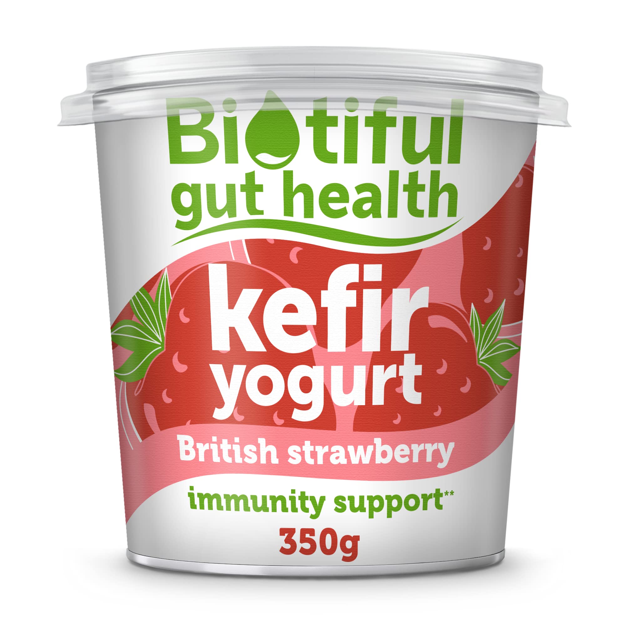 Biotiful Kefir Yoghurt Strawberry, 350g