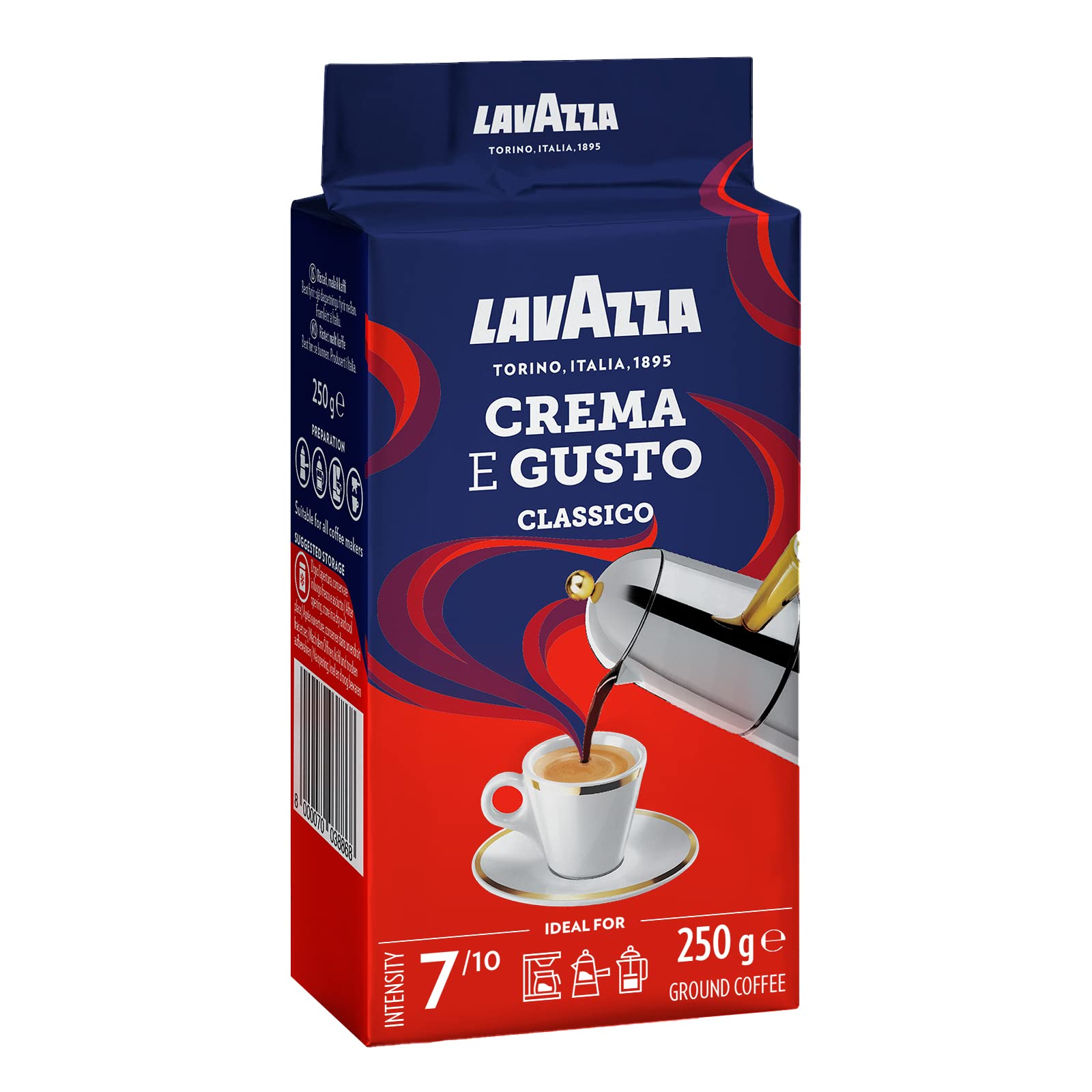 Ground Caffeine CremaEGusto Packet Espresso