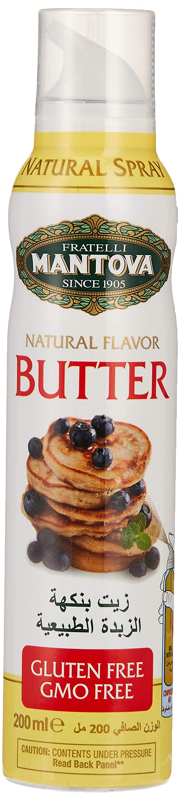Mantova Fratelli Natural Flavour Butter 200ml