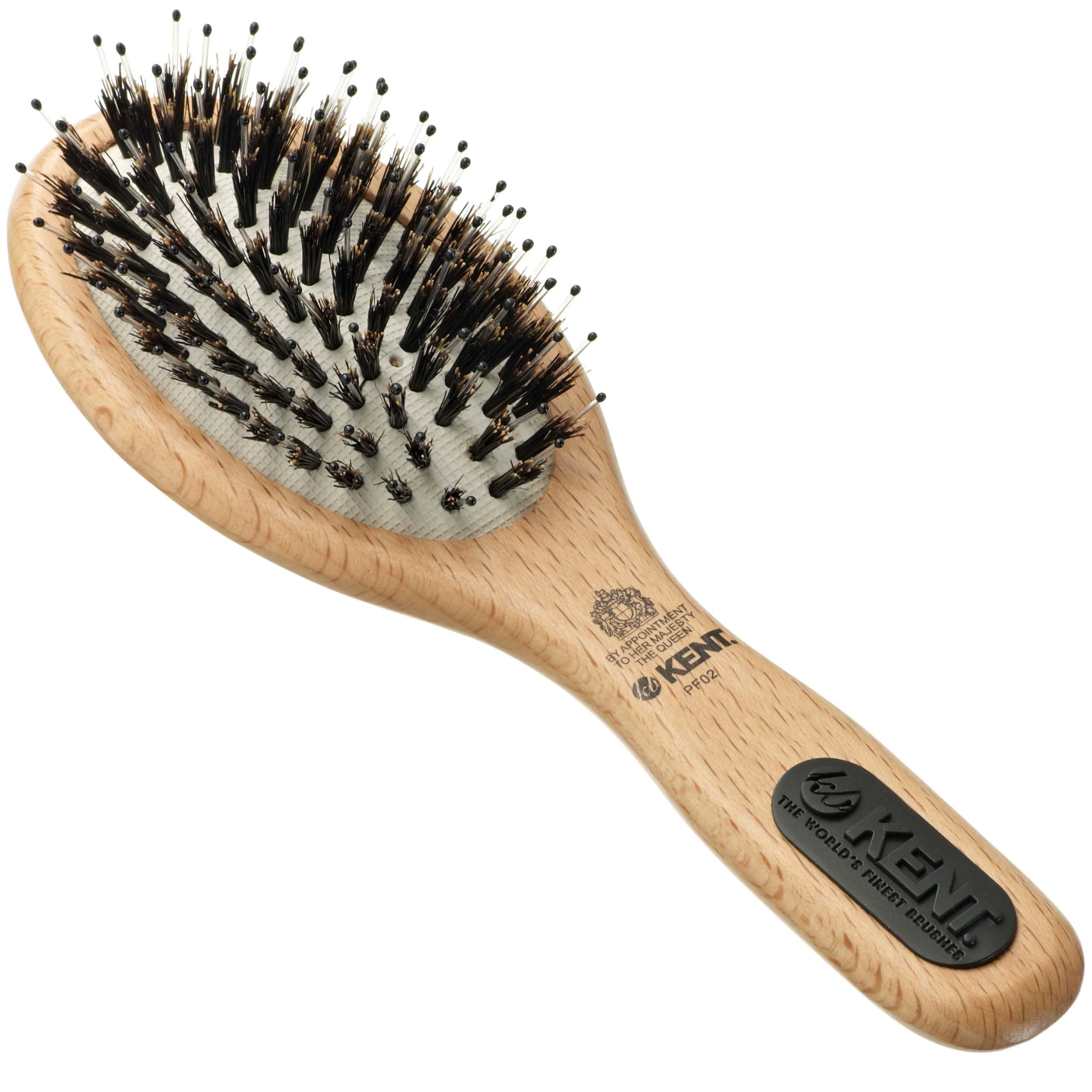Kent Brushes Kent Natural Shine Pure Bristle Handbag Size Brush KENT PF02