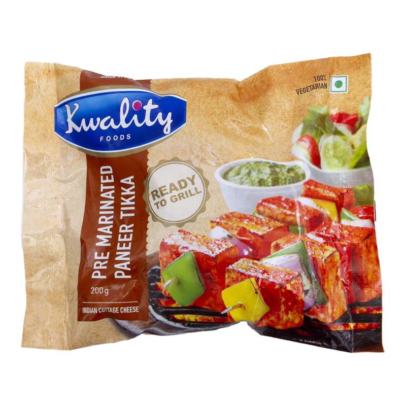 Kwality Pre Marinated Paneer Tikka 200g