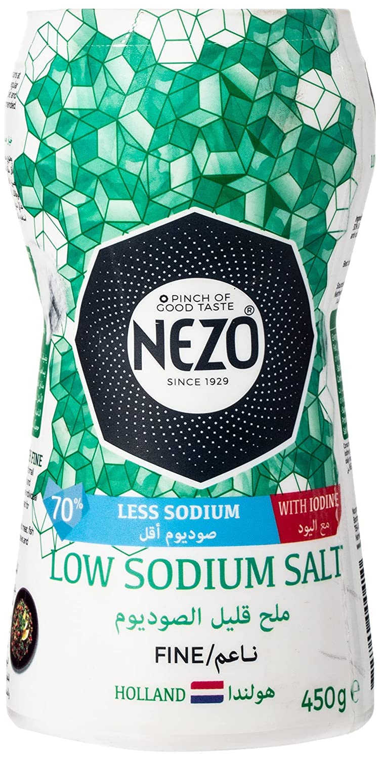 Nezo Low Sodium Iodized Salt 450g