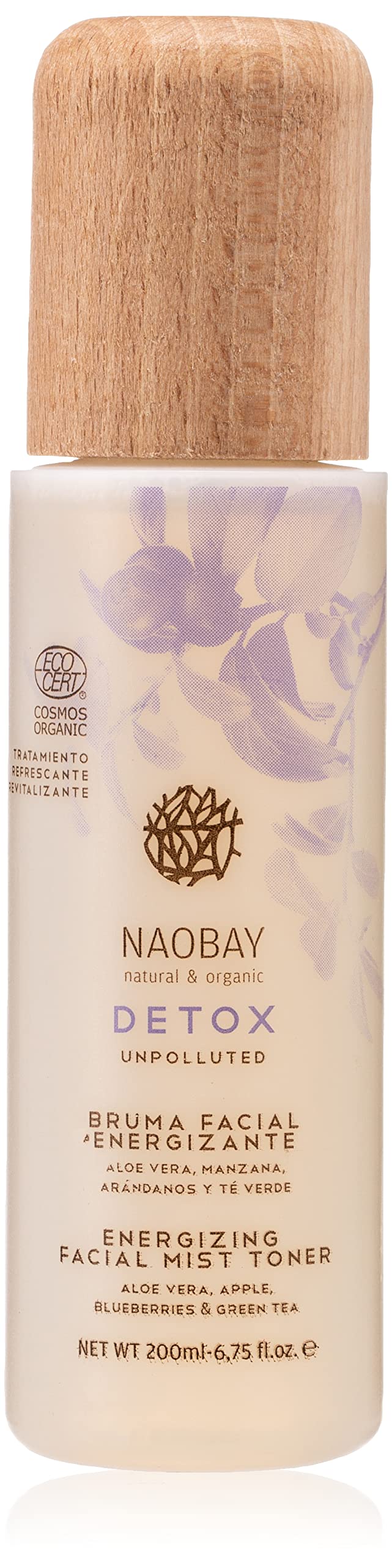 Naobay Detox Energizing Facial Mist Toner 200 ML