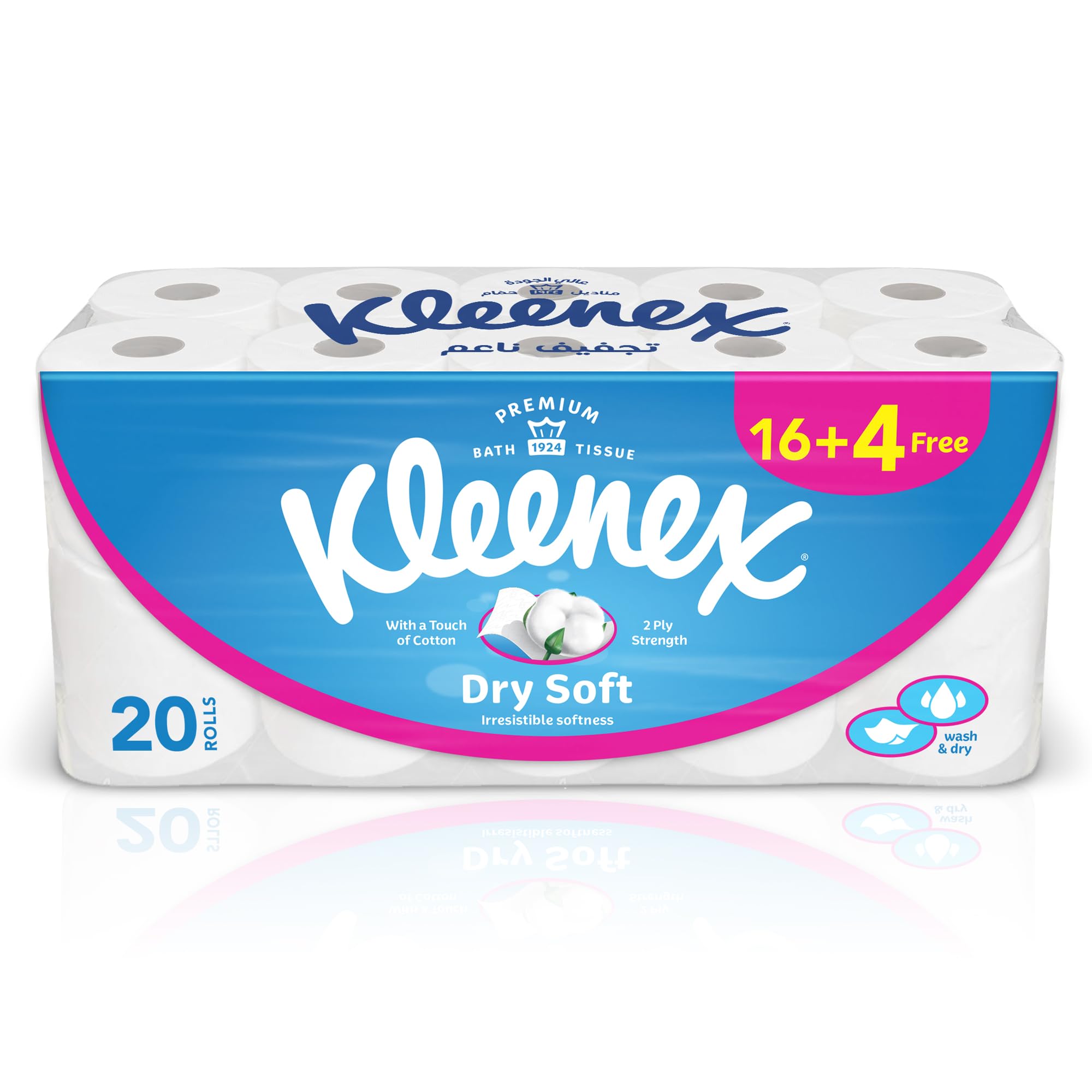 Kleenex Toilet Tissue Dry Soft