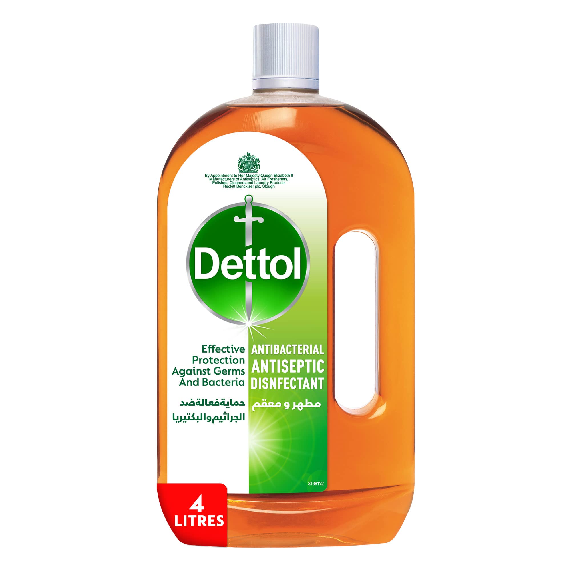 Dettol Antiseptic Antibacterial Disinfectant Liquid 4Litre