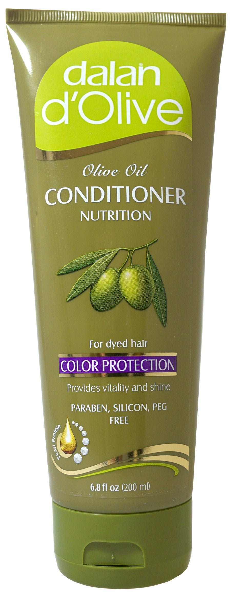 Dalan D'Olive Color Protection Conditioner, Pack of 2, 0.42 kg, Green
