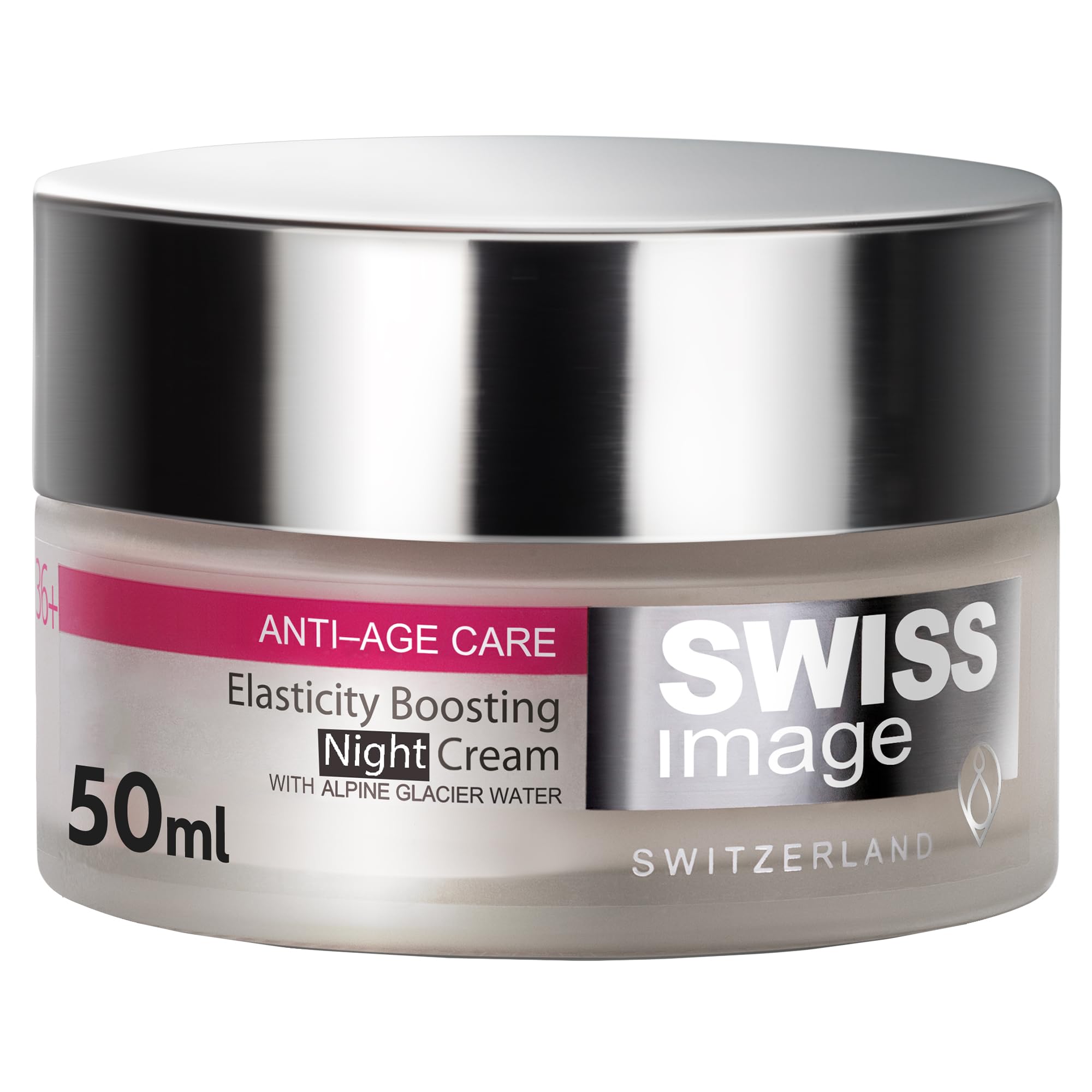 Swiss Image Anti-Age 36+ Elasticity Boosting Night Cream 50 ml | Reduce Appearance of Dark Circles | Reduces Appearance Of Wrinkles And Fine Lines | Collagen boosting Cream for All Skin Types