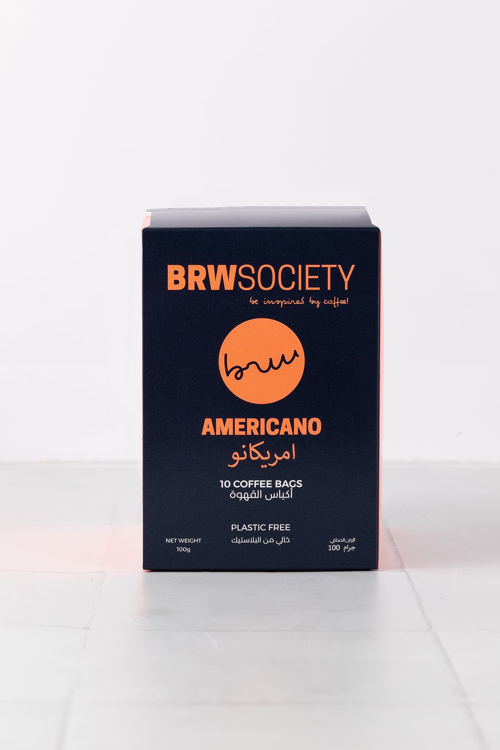 BRW Society Americano Coffee Bags 100G [10 Coffee Bags]