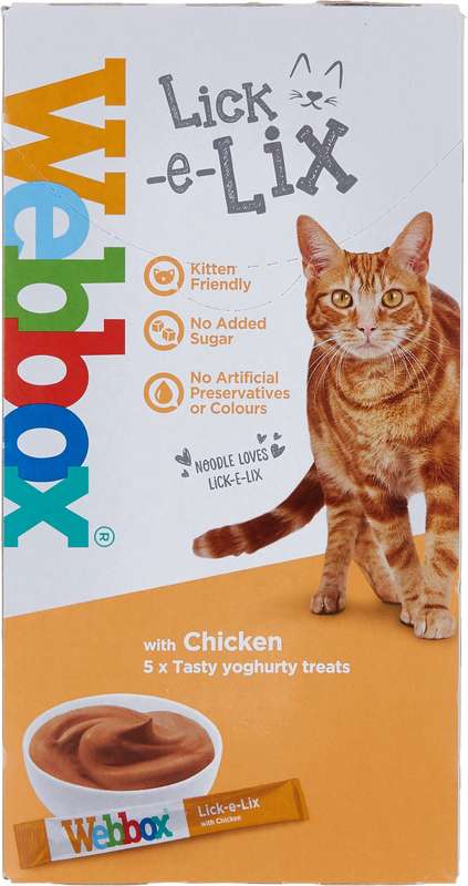 Webbox Lick-e-Lix Yoghurt Chicken 75g