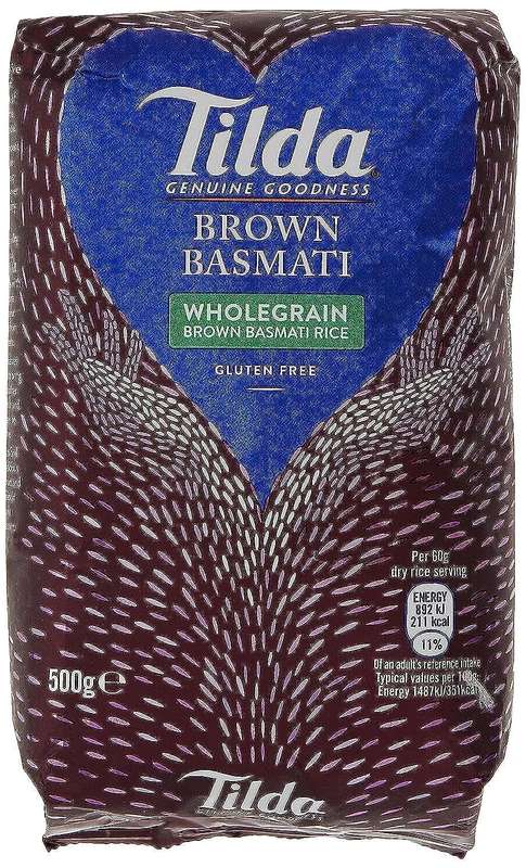 Tilda Wholegrain Basmati Rice, 500 gm