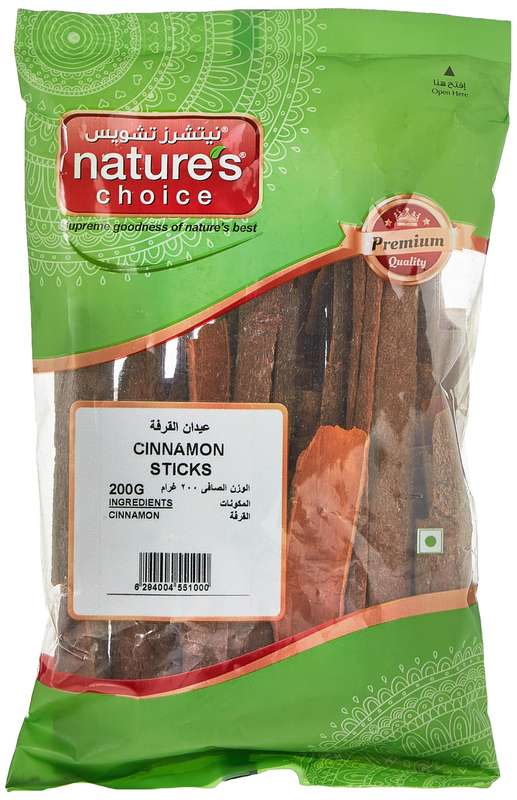Natures Choice Cinnamon Sticks - 200 Gm
