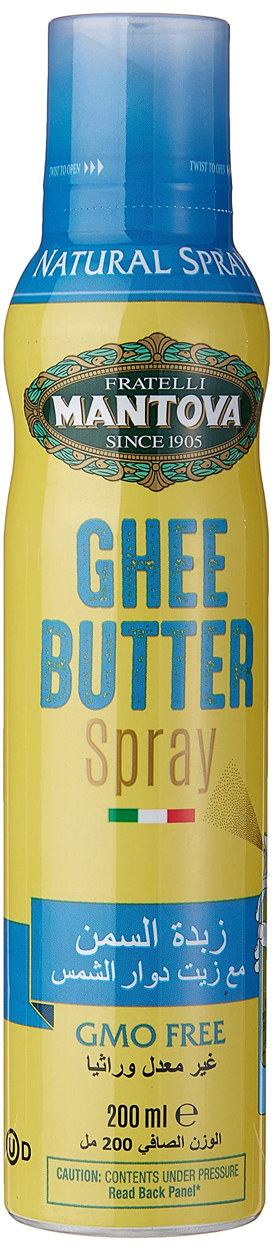 Mantova Ghee Butter Spray, 200 Ml