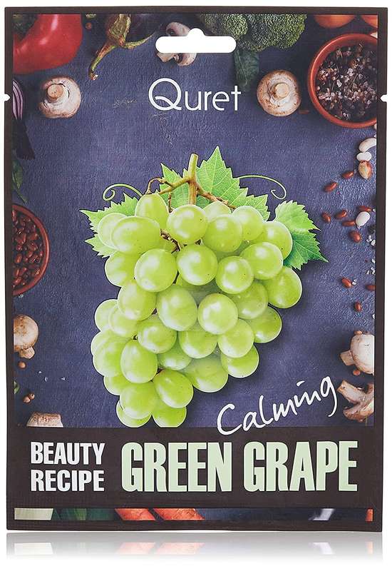 Quret Beauty Recipe Mask -Green Grape