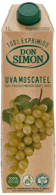 DON SIMON Grape Juice 100% Natural, 1 Litre