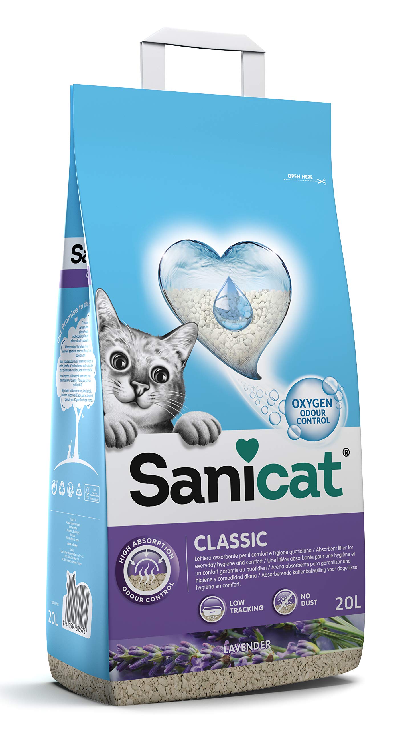 Sanicat - Classic Lavender 16 L