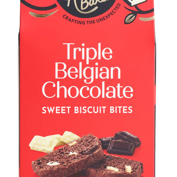 Artful Baker Triple Belgian Chocolate Biscuit Bites 100g