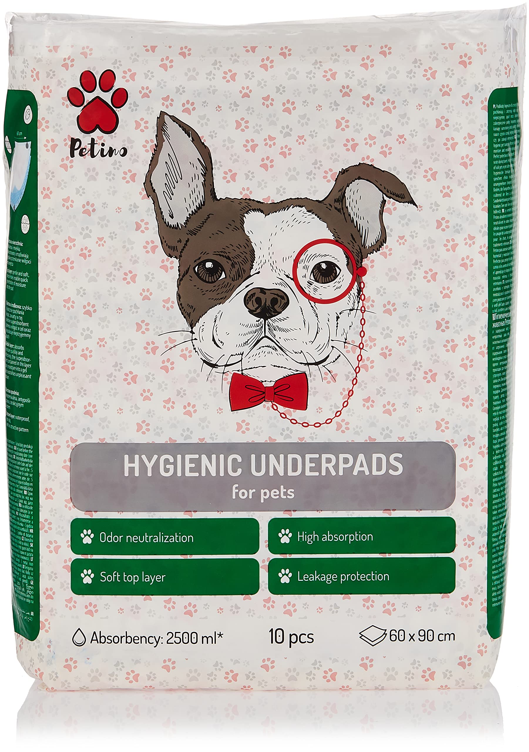 Petino Hygienic Underpads for Pets 60x90cm | Pack of 10