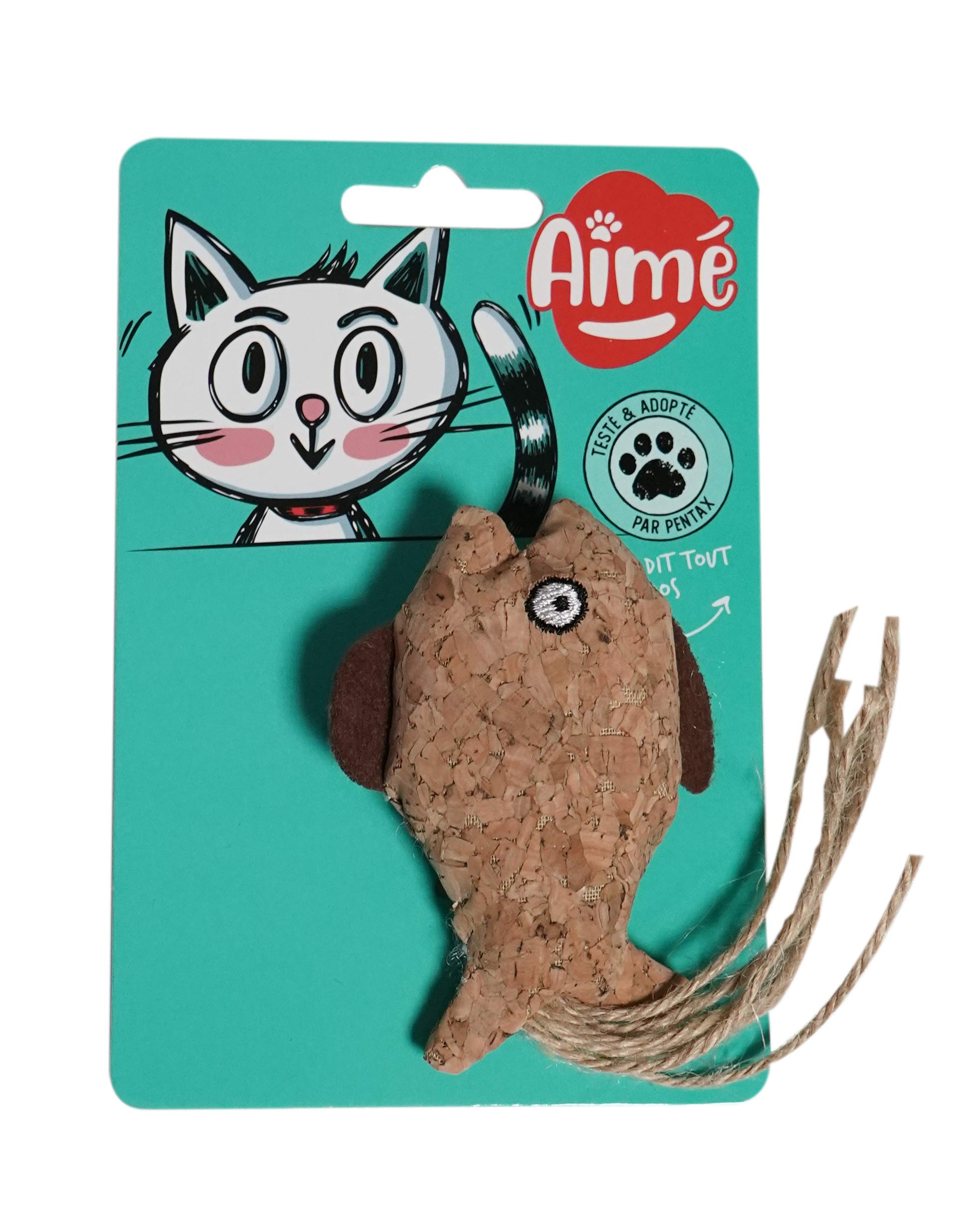Aime Cat Toy Cork 9cm
