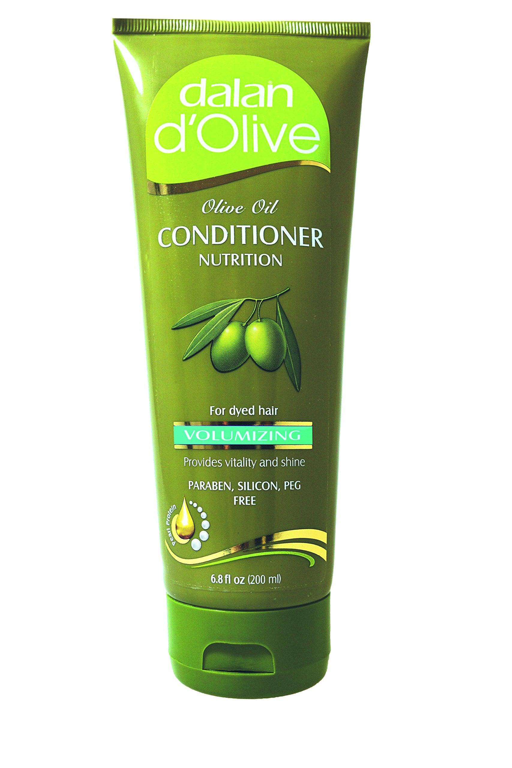 Dalan D'Olive Volumizing Conditioner, Pack of 2, 0.42 kg, green